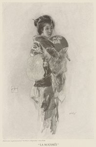 La Mousmee, illustration från 