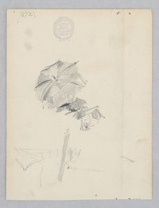 Konstnären skissar av Robert Frederick Blum