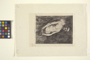 Figur av en man (bläck) av Robert Frederick Blum
