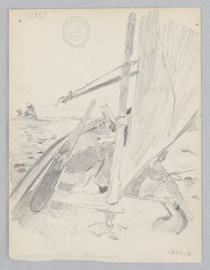 Segelbåt av Robert Frederick Blum