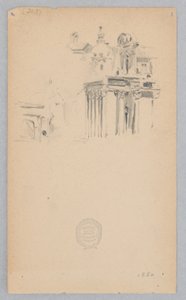 San Lorenzo i Miranda, Rom, Italien av Robert Frederick Blum