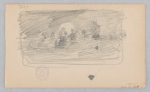 Havslandskap av Robert Frederick Blum