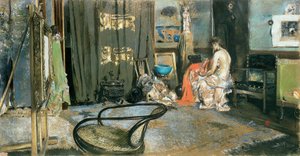 Robert F. Blums ateljé av Robert Frederick Blum