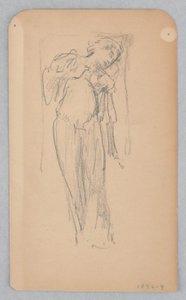 Studera för en dansande kvinna, "Moods to Music", Mendelssohn Glee Club, New York, NY av Robert Frederick Blum