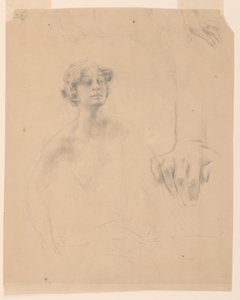 Studie för kvinna, "Vintage Festival", Mendelssohn Glee Club, New York, NY av Robert Frederick Blum