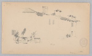 Utsikt över Rom, Italien av Robert Frederick Blum