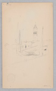 Utsikt över Venedig, Italien av Robert Frederick Blum
