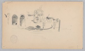 Utsikt över Venedig, Italien av Robert Frederick Blum