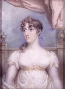 Mrs Robert Fulton, ca 1810-15 (akvarell på elfenben)