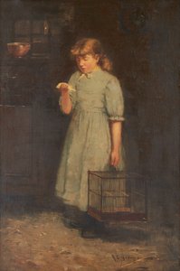 The Dead Canary (olja på duk)