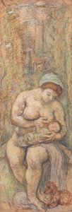 Mor, 1917. av Robert Genin