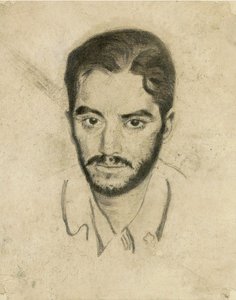 Självporträtt, ca. 1905. av Robert Genin
