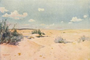 En ökenstudie vid Tel-El-Kebir, c1880, 1904 av Robert George Talbot Kelly