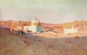 Cufic Cemetery, Assuan, c1880, 1904 av Robert George Talbot Kelly