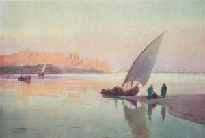 Kom Ombos, c1880, 1904 av Robert George Talbot Kelly