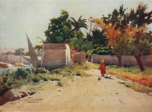 På ön Rhoda, c1880, 1904 av Robert George Talbot Kelly