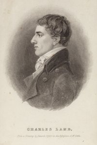 Porträtt av Charles Lamb av Robert Hancock