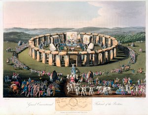 "Britternas stora konventionella festival", 1815 av Robert Havell