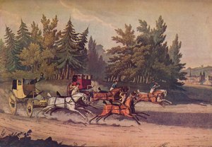 Den sista timmen av ett omtvistat val för MP, 1817 av Robert Havell