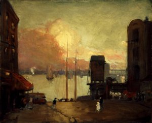 Cumulusmoln, East River, 1901-1902.