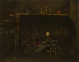 Normandie interiör, 1899.