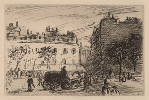 Paris Street Scen av Robert Henri