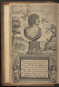 Frontispice av Hesperides, eller The Works... av Robert Herrick