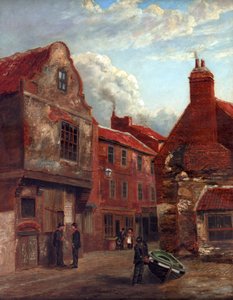 Old Shields, Wapping Street och Union Lane, 1896 av Robert Hodge