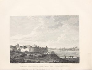Illustration hämtad från boken Select views in Mysore, Tippoo Sultan country by Home, Robert och utgiven av Publicerad av Mr. Bowyer (gb, 1794)
