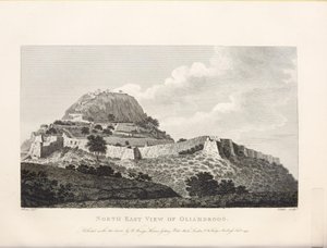 Illustration hämtad från boken Select views in Mysore, Tippoo Sultan country by Home, Robert och utgiven av Publicerad av Mr. Bowyer (gb, 1794)