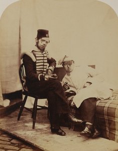 Lockart, 31:a fotregementet (Huntingdonshire), 1856 (sepiafoto) av Robert Howlett