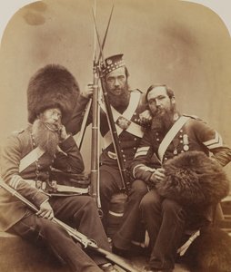 Reynolds, Temple och Judd, Scotch Fusiliers Guards av Robert Howlett