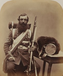 Sergeant Knapp, Coldstream Guards av Robert Howlett