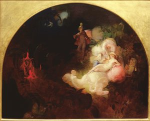 Där sover Titania (panel)