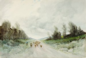 A Northumberland Road (wc på papper) av Robert J. Hewitt