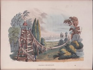 Flying Mountain Montagnes Russes i Lilla Ryssland, 1815 av Robert Johnston