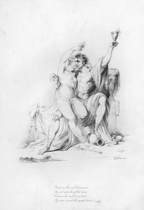 Anacreon, Ode LII (gravyr)
