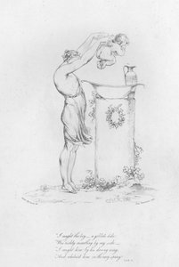 Anacreon, Ode VI (gravyr) av Robert Kerr (after) Porter