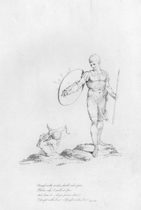 Anacreon, Ode XIII (gravyr)