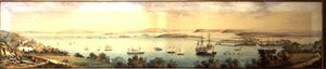 En panoramautsikt över Cove of Cork av Robert L. Stopford