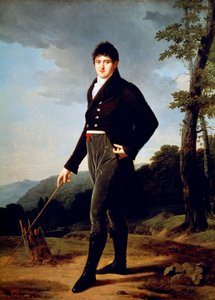 Porträtt av greve Andrei Bezborodko, 1804. av Robert Lefevre