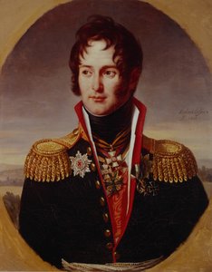 Porträtt av Pyotr Alexandrovich Chicherin 1778-1848, 1814 av Robert Lefevre
