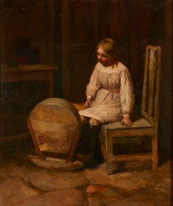 Rocking the Cradle (olja på duk)