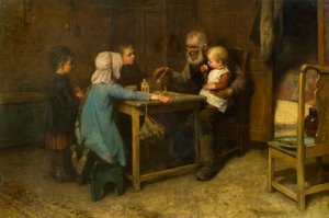 The Story of the Flod (olja på duk)