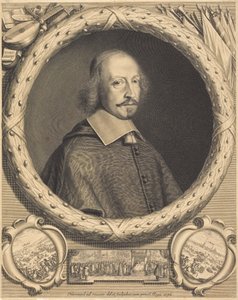 Kardinal Jules Mazarin av Robert Nanteuil