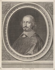 Kardinal Jules Mazarin av Robert Nanteuil