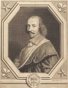 Kardinal Jules Mazarin av Robert Nanteuil