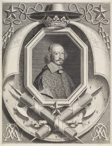 Kardinal Jules Mazarin av Robert Nanteuil