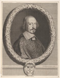 Kardinal Jules Mazarin, 1656. av Robert Nanteuil