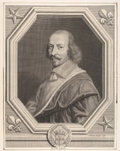 Kardinal Jules Mazarin, 1656. av Robert Nanteuil